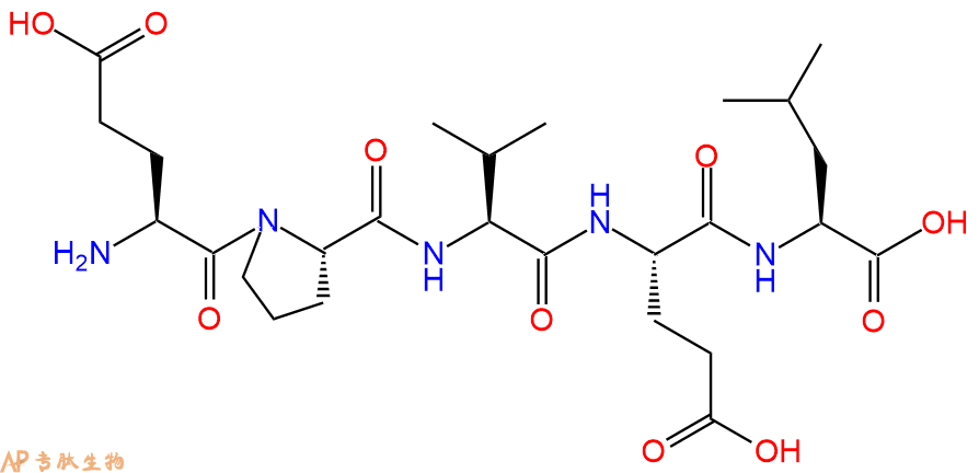 多肽EPVEL的參數(shù)和合成路線|三字母為Glu-Pro-Val-Glu-Leu|專肽生物產(chǎn)品-定制多