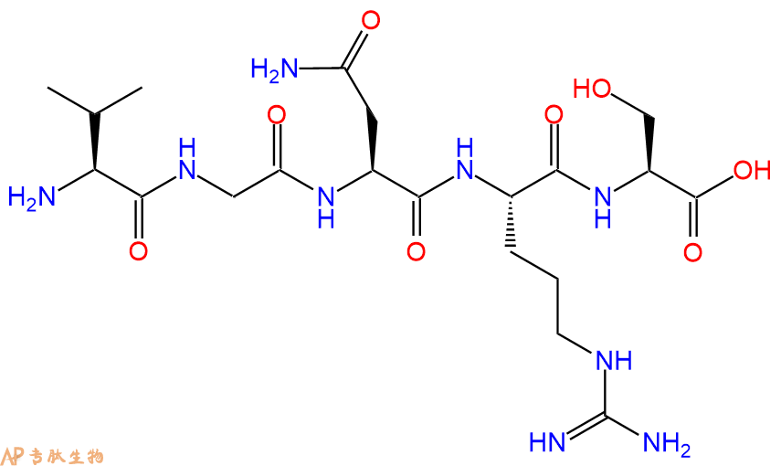 多肽VGNRS的參數(shù)和合成路線|三字母為Val-Gly-Asn-Arg-Ser|專肽生物產(chǎn)品-定制多