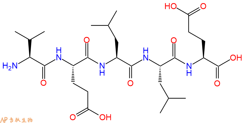多肽VELLE的參數(shù)和合成路線|三字母為Val-Glu-Leu-Leu-Glu|專肽生物產(chǎn)品-定制多