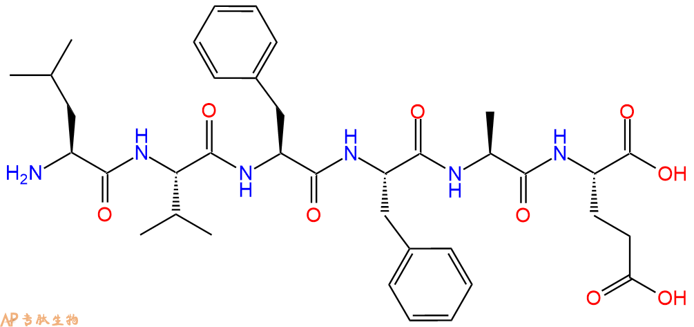 多肽LVFFAE的參數(shù)和合成路線|三字母為L(zhǎng)eu-Val-Phe-Phe-Ala-Glu|專肽生物產(chǎn)