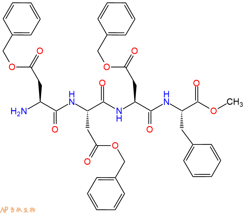 專肽生物產(chǎn)品四肽Asp(OBzl)-Asp(OBzl)-Asp(OBzl)-Phe-甲酯化1448070-60-7