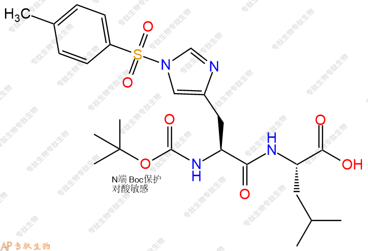 專肽生物產品二肽Boc-His(Tos)-Leu175355-50-7