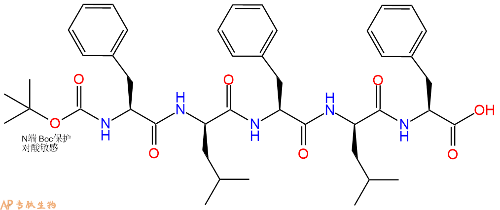 專(zhuān)肽生物產(chǎn)品五肽Boc-Phe-Dleu-Phe-dleu-Phe66556-73-8