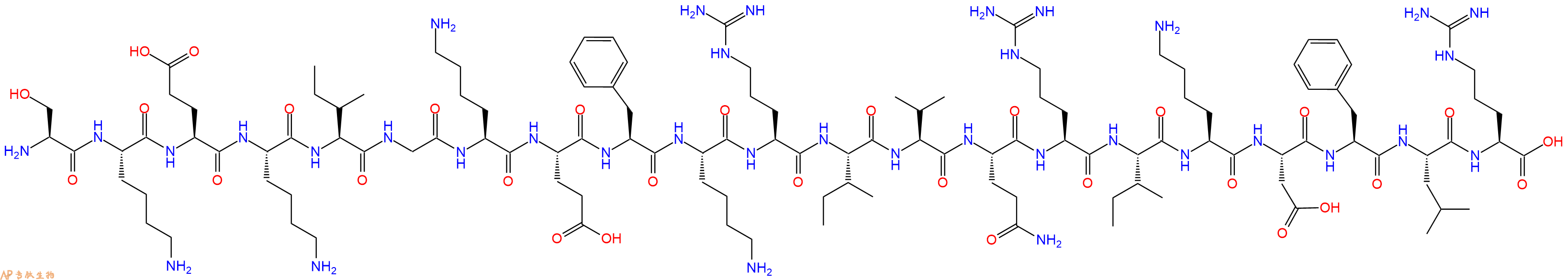 專肽生物產(chǎn)品LL-37 SKE1072128-56-3