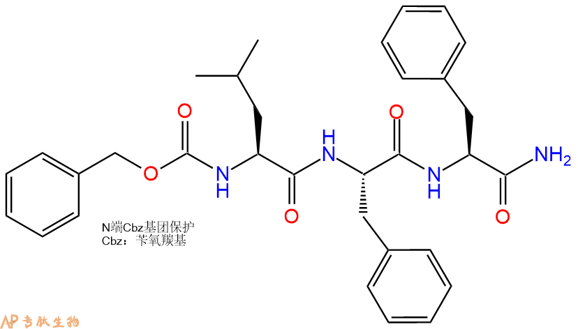 專(zhuān)肽生物產(chǎn)品三肽CBzl-Leu-Phe-Phe-NH21449017-95-1