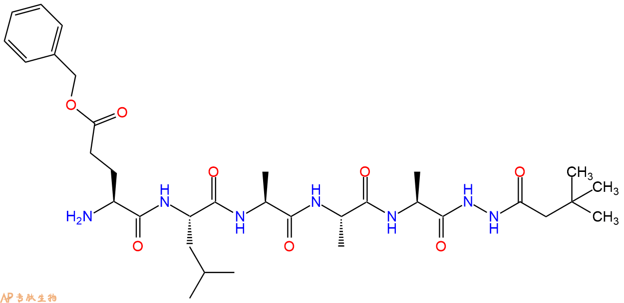 專肽生物產(chǎn)品五肽Glu(OBzl)-Leu-Ala-Ala-Ala-NH-NHBoc33385-81-8