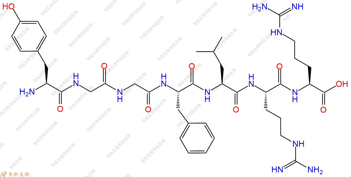 專肽生物產(chǎn)品Dynorphin A (1 - 7), porcine77101-32-7