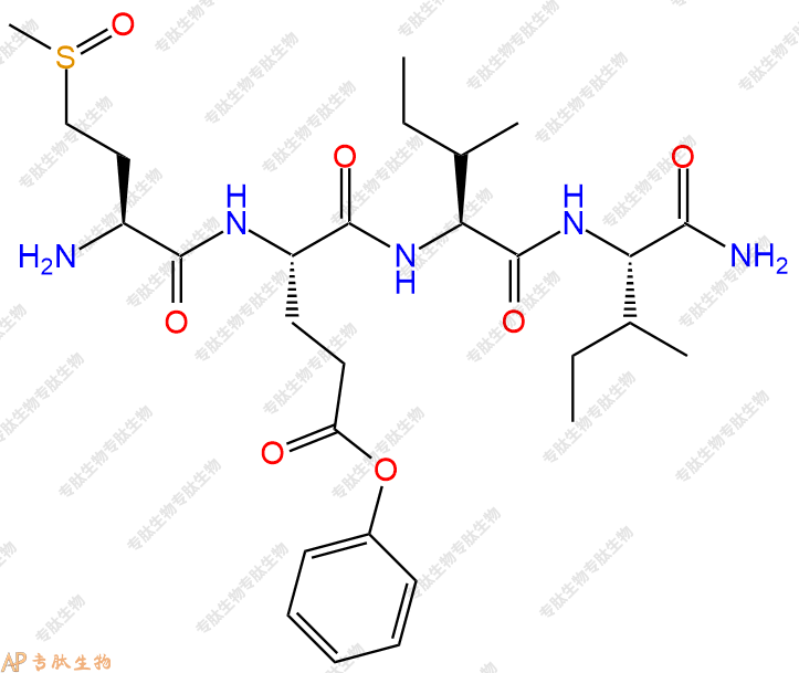 專肽生物產(chǎn)品四肽Met(O)-Glu(OBzl)-Ile-Ile-NH295878-24-3