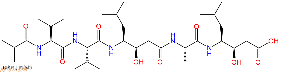 專肽生物產(chǎn)品胃酶抑素\抑肽素\胃蛋白酶抑制劑、Pepstatin A26305-03-3