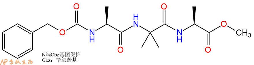 專肽生物產(chǎn)品三肽Cbz-Ala-Aib-Ala--甲酯化69305-31-3