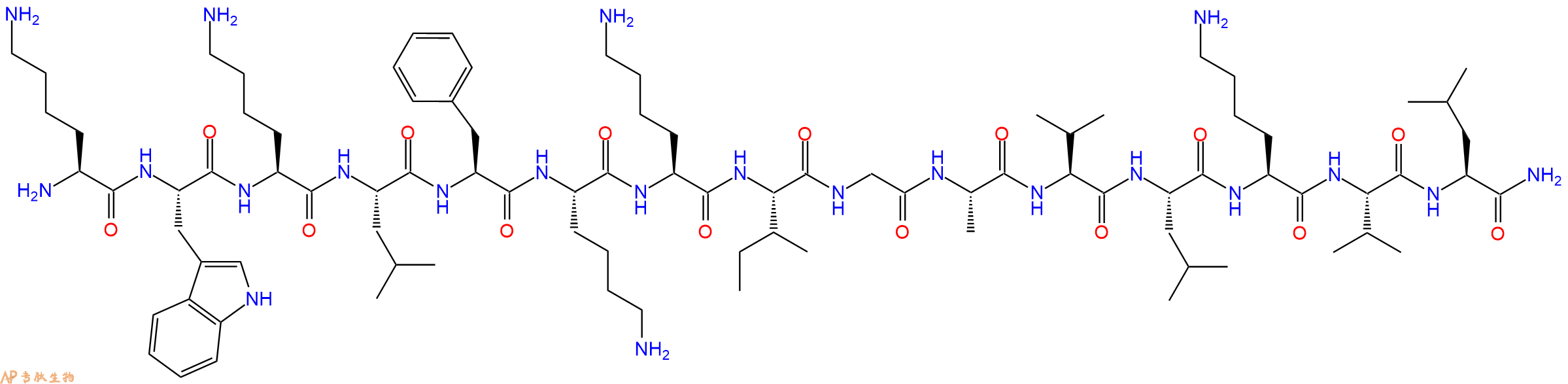 專肽生物產(chǎn)品Cecropin A (1-7)-Melittin A (2-9)，蜂毒素A（2-9157606-25-2