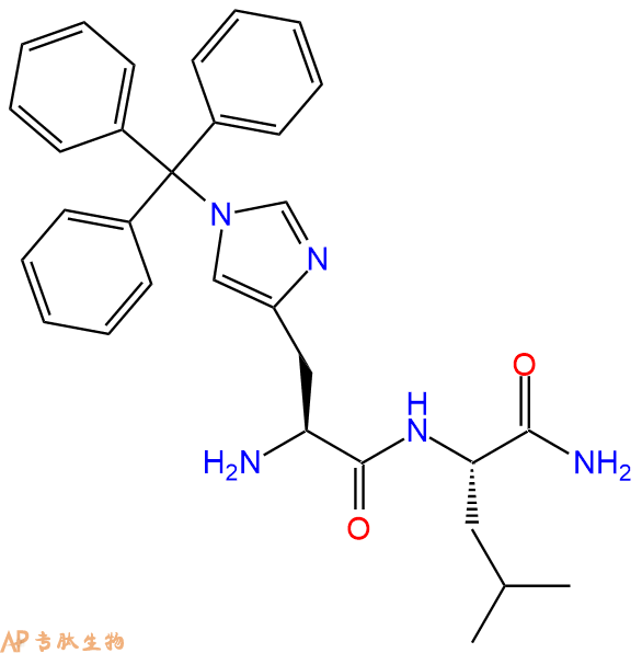 專(zhuān)肽生物產(chǎn)品二肽His(Trt)-Leu-NH2397247-58-4