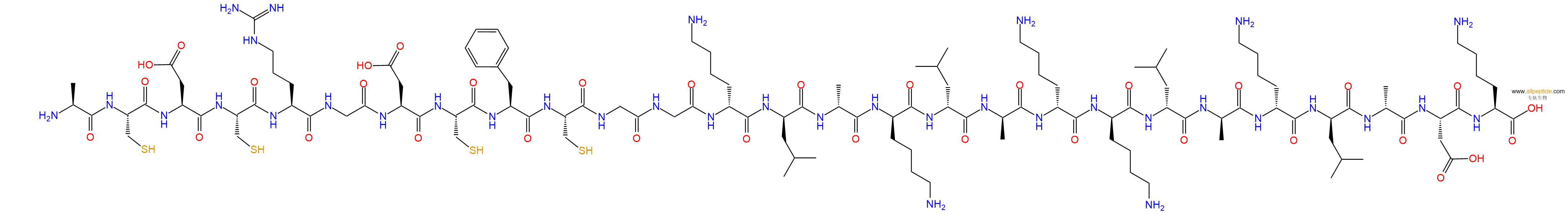 專肽生物產(chǎn)品RGD-targeted Proapoptotic Peptide2243207-09-0