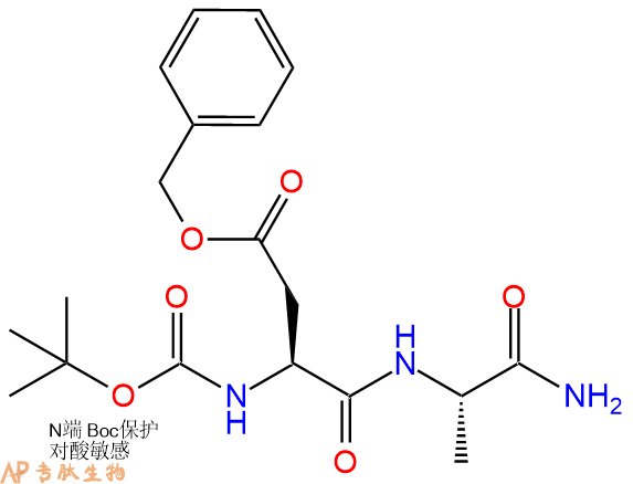 專肽生物產(chǎn)品二肽Boc-Asp(OBzl)-Ala-NH2302911-12-2