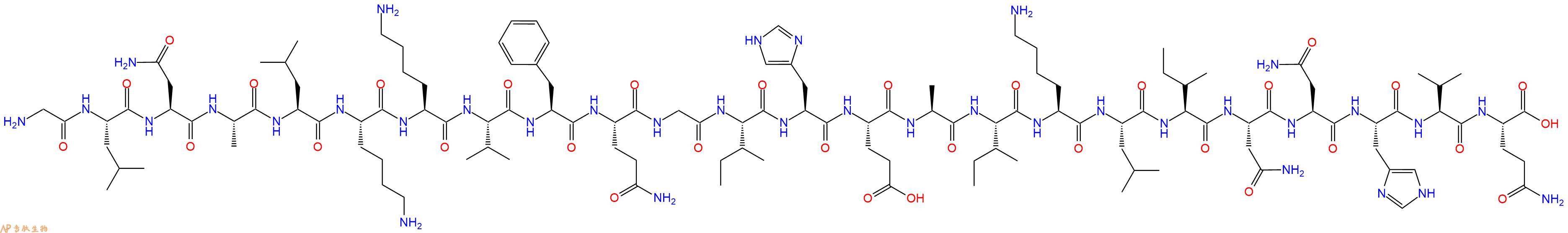 專肽生物產(chǎn)品Pseudin-2388602-02-6