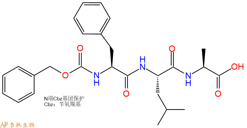 專肽生物產(chǎn)品三肽Z-PHE-LEU-ALA-OH24955-29-1