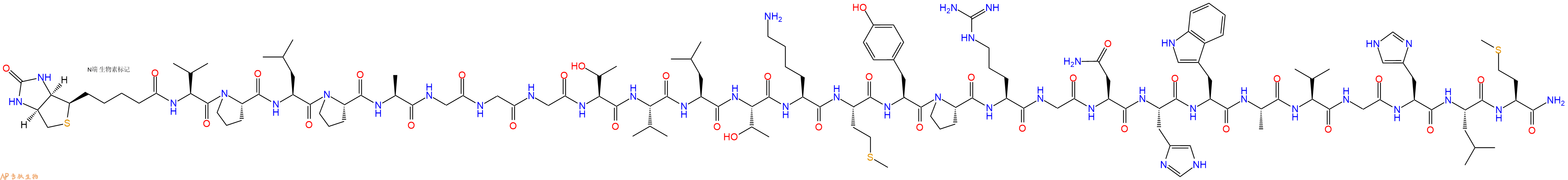 專肽生物產(chǎn)品胃泌素Biotin-Gastrin Releasing Peptide (human)