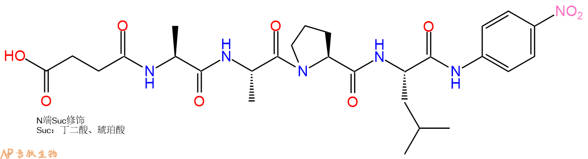 專(zhuān)肽生物產(chǎn)品胰腺?gòu)椥缘鞍酌傅孜?、Pancreatic elastase substrate70968-04-6