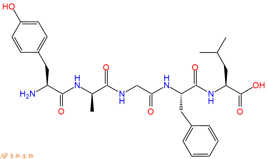 專肽生物產(chǎn)品(D-ALA2)-亮氨酸腦啡肽、[DAla2]-Leu-Enkephalin、Pentapeptide-1864963-01-5