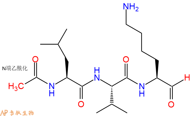 專肽生物產(chǎn)品Cathepsin B 抑制劑 II： Ac-Leu-Val-Lys-醛基化147600-40-6