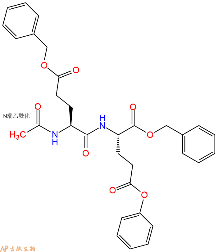 專肽生物產(chǎn)品二肽Ac-Glu(OBzl)-Glu(OBzl)-芐酯化128135-28-4