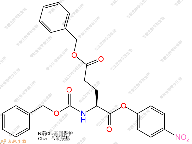 專肽生物產(chǎn)品Cbz-Glu(OBZL)-ONP49689-66-9