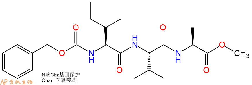 專肽生物產(chǎn)品三肽Cbz-Ile-Val-Ala--甲酯化77834-25-4