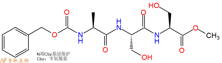 專肽生物產(chǎn)品三肽Cbz-Ala-Ser-Ser--甲酯化126886-85-9