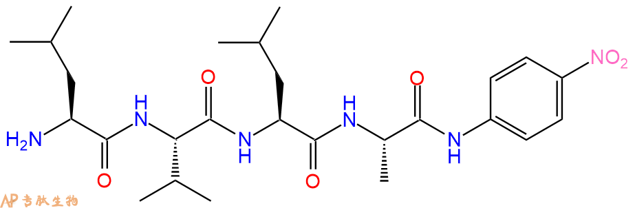 專肽生物產(chǎn)品標(biāo)記肽H-Leu-Val-Leu-Ala-對(duì)硝基苯胺197970-37-9