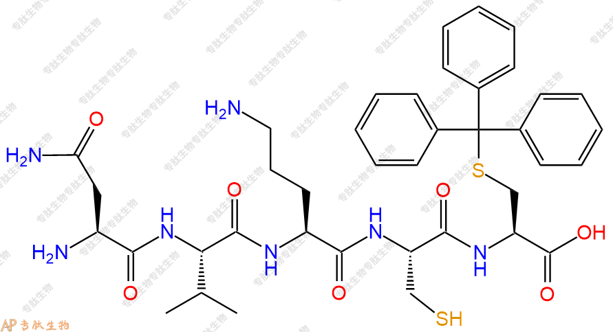 專肽生物產(chǎn)品五肽NVOC-Cys(Trt)1209480-92-1