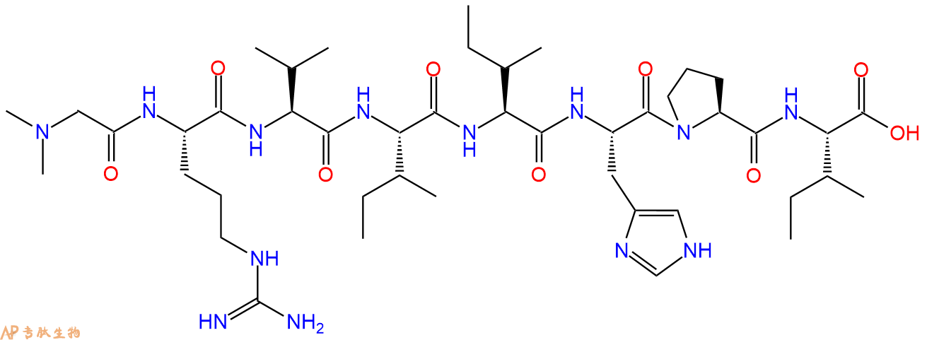 專肽生物產(chǎn)品血管緊張素：(Sar1,Ile4,8)-Angiotensin II、SII-Angiotensin II185461-45-4