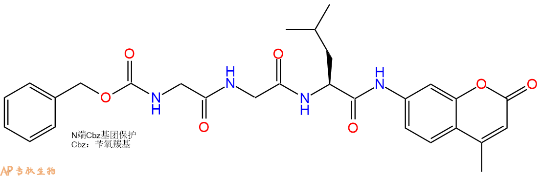 專肽生物產(chǎn)品Z-Gly-Gly-Leu-AMC97792-39-7