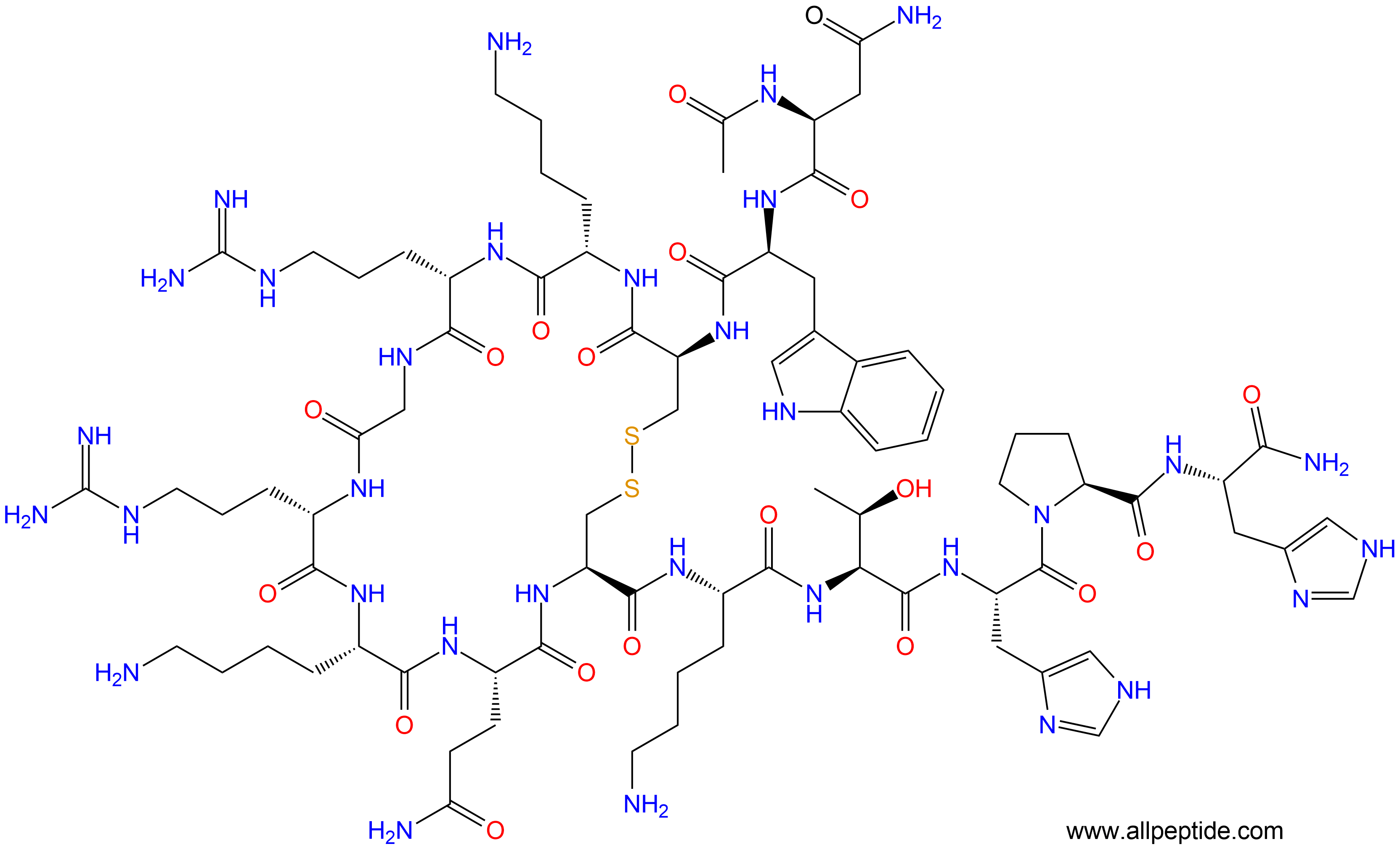 專肽生物產(chǎn)品淀粉肽Acetyl-Amyloid β/A4 Protein Precursor??? (96-11289634-54-4