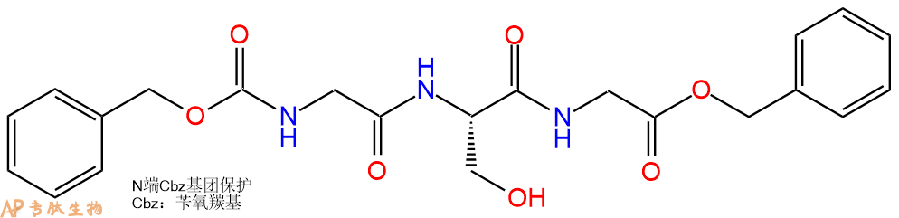 專肽生物產(chǎn)品三肽Cbz-Gly-Ser-Gly-芐酯化2789-29-9