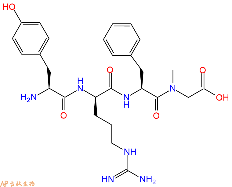 專肽生物產(chǎn)品[DArg2, Sar4]Dermorphin(1-4)90549-86-3