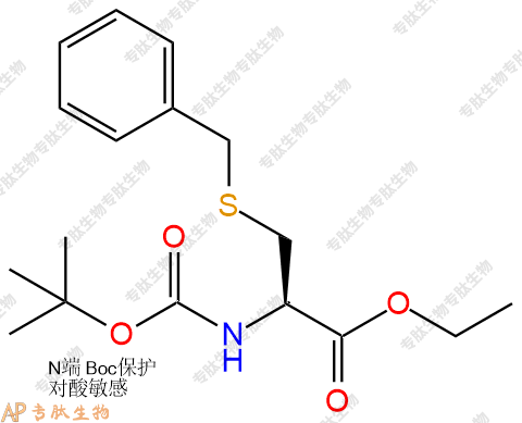 專肽生物產(chǎn)品Boc-Cys(Bzl)-乙酯化110694-58-1