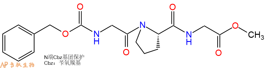 專肽生物產(chǎn)品三肽Cbz-Gly-Pro-Gly--甲酯化61427-65-4