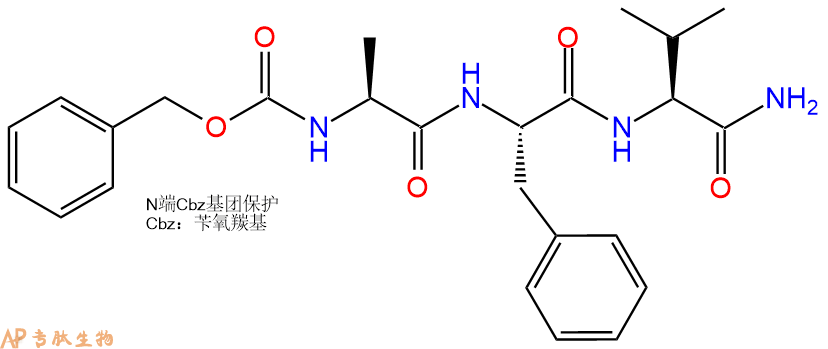 專肽生物產(chǎn)品三肽Cbz-Ala-Phe-Val-NH287023-74-3