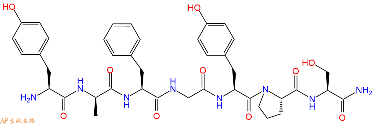 專肽生物產(chǎn)品皮啡肽、Dermorphin77614-16-5