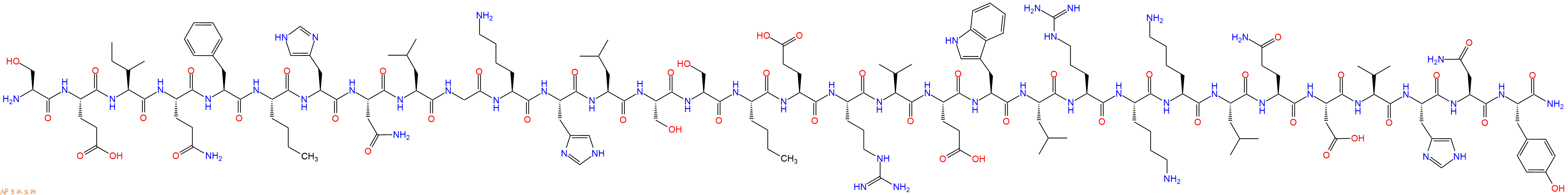 專肽生物產(chǎn)品[Nle8, 18, Tyr34]-Parathyroid Hormone(3-34)amide,64297-16-1