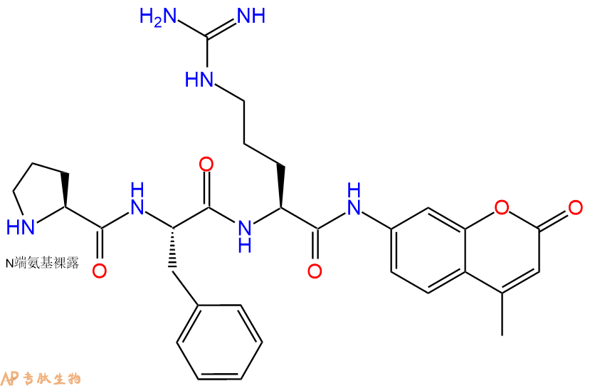 專(zhuān)肽生物產(chǎn)品激肽釋放酶（KLK）底物：PFR-7-氨基-4-甲基香豆素65147-21-9