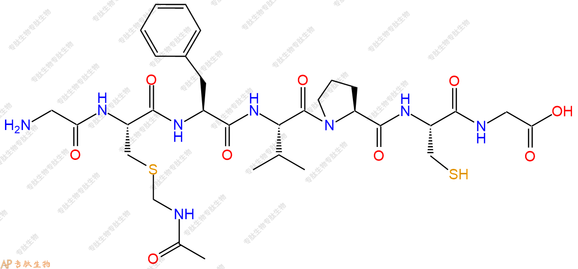 專肽生物產(chǎn)品七肽G-C(Acm)-FVPCG118972-76-2