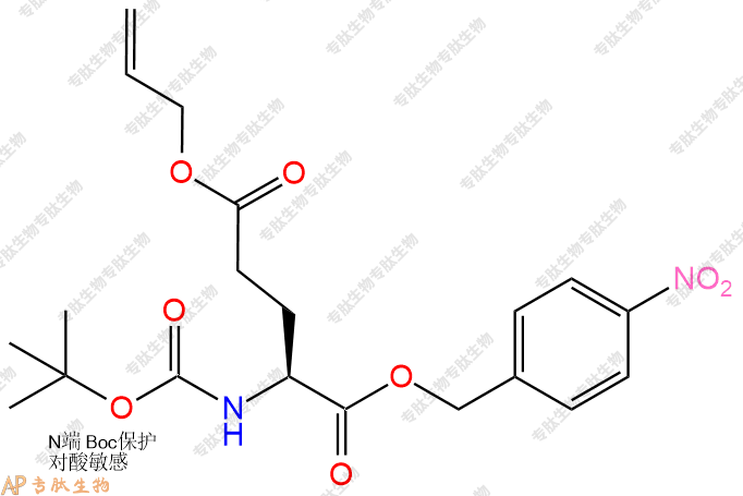 專肽生物產(chǎn)品Boc-Glu(OAll)-pNBn134757-74-7