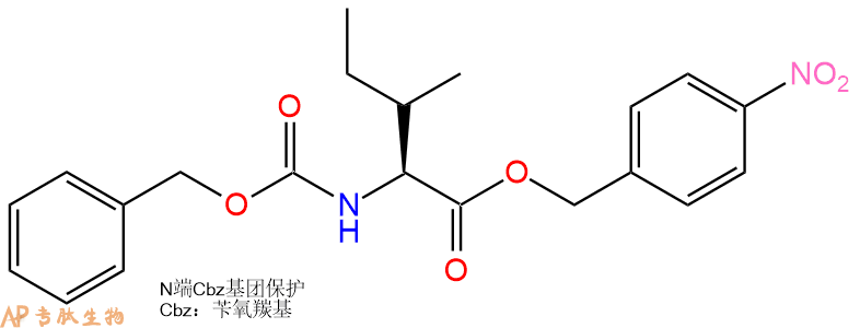 專肽生物產(chǎn)品Cbz-Ile-pNB53665-97-7