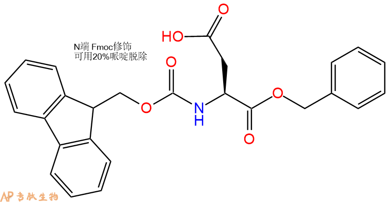 專肽生物產(chǎn)品Fmoc-Asp-芐酯化86060-83-5