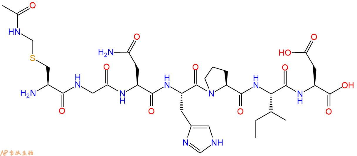 專肽生物產(chǎn)品七肽C(Acm)-GNHPID105664-17-3