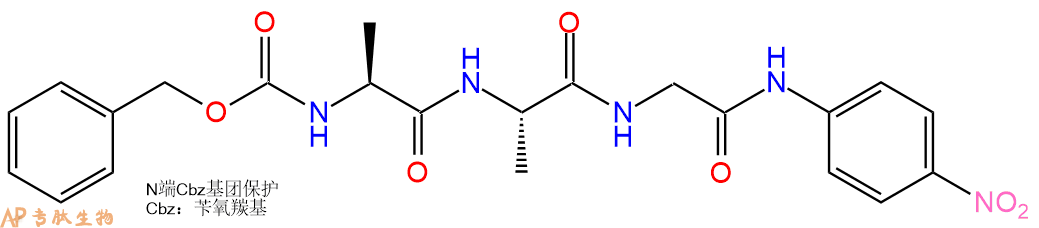 專肽生物產(chǎn)品Cbz-Ala-Ala-Gly-Nan61043-26-3