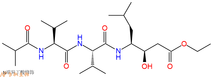 專肽生物產(chǎn)品三肽Isovaleryl-Val-Val-Sta-乙酯化120849-36-7