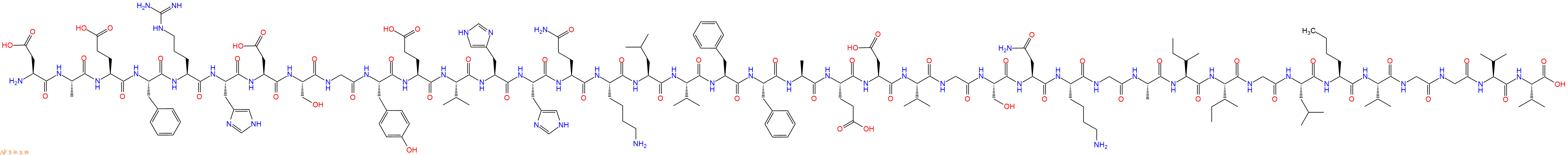 專肽生物產(chǎn)品淀粉肽(Nle³?)-Amyloid β-Protein (1-40)1802086-31-2