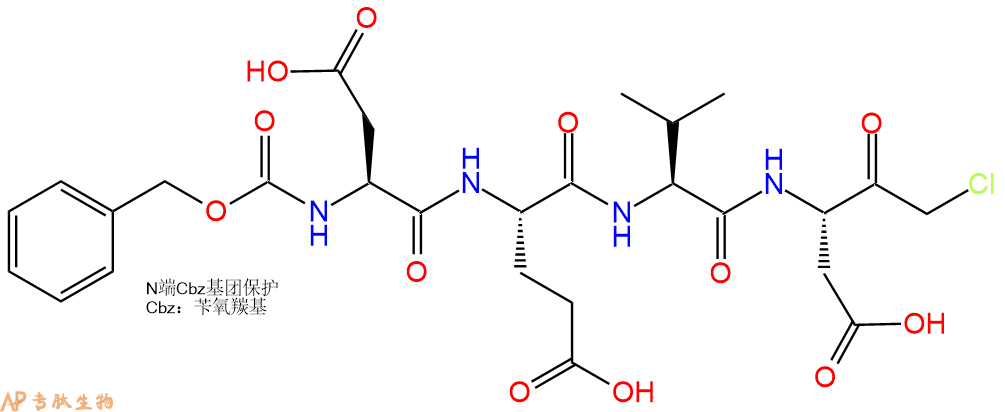 專肽生物產品四肽Cbz-DEVDCMK250584-13-5